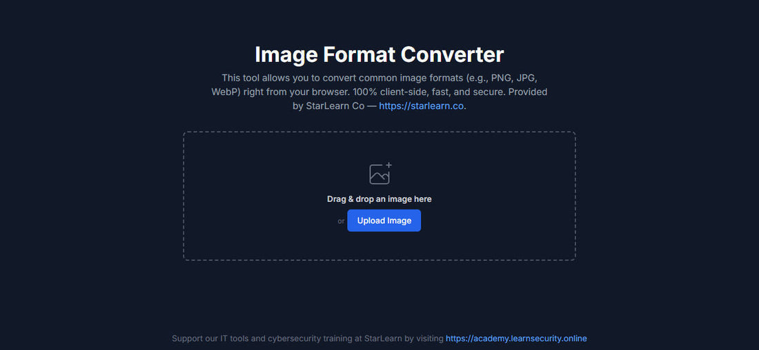 Image Format Converter & Image Compressor – Fast, Secure, and Easy-to-Use