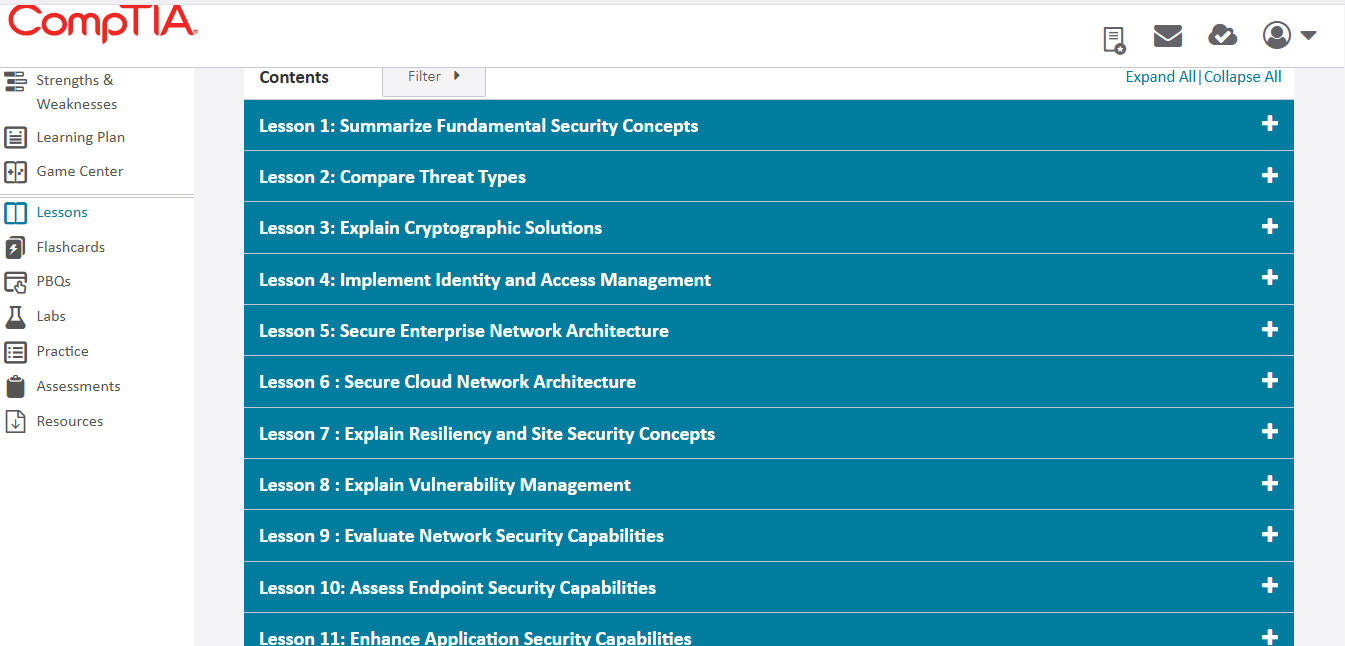 Best Price Integrated CertMaster Learn + Labs for CompTIA Security+ (SY0-701) : 3-Month Access