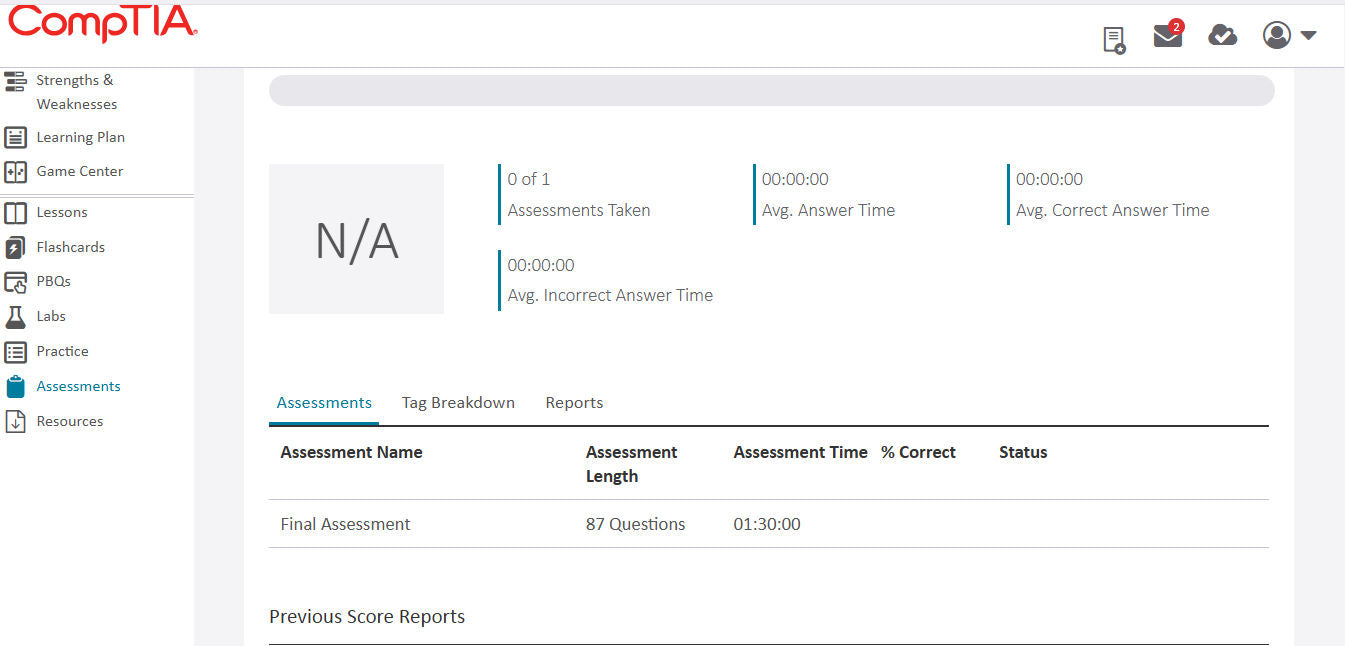 Best Price Integrated CertMaster Learn + Labs for CompTIA Security+ (SY0-701) : 3-Month Access