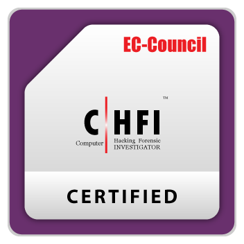 EC-Council Computer Hacking Forensic Investigator (New Version) CHFI v11 : RPS Exam Voucher + eCourseware + iLab