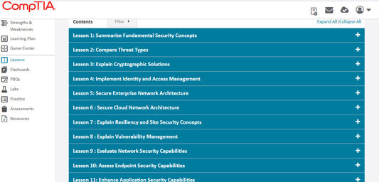 Best Price CompTIA Integrated CertMaster Learn + Labs for Security+ (SY0-701) – 3-Month Access