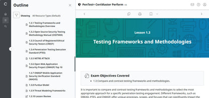 Best Offer  ✅ CompTIA PenTest+ CertMaster Perform  PT0-003 (V3) (3 Month Access)