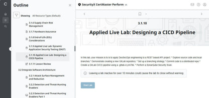 CompTIA CertMaster Perform – SecurityX CASP+ CAS-005 Individual License