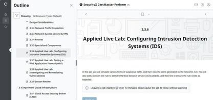 CompTIA CertMaster Perform – SecurityX CASP+ CAS-005 Individual License