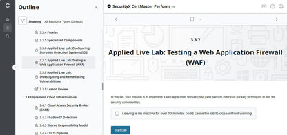 CompTIA CertMaster Perform – SecurityX CASP+ CAS-005 Individual License