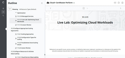 CompTIA Cloud+ CertMaster Perform (CV0-004)